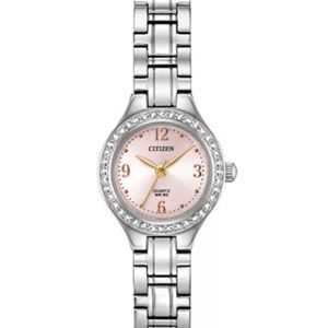 Citizen women's quartz stainless steel bracelet